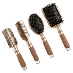 Lot de 4 brosses à cheveuxpeigne ovale de massage antistatiquecoussin dairventilation pour cheveux pour ... Lot de 4 brosses à cheveuxpeigne ovale de massage antistatiquecoussin dairventilation pour cheveux pour ...