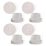 Lot de 4 butoirs en caoutchouc pour chelle de piscine adapts aux tubes de 48 cm de diamtre intrieur ...