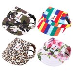 Lot de 4 casquettes de baseball pour animaux de compagnie avec trous pour les oreilles chapeau pour chat ...