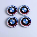 Lot de 4 centre de roue cache moyeu remplacement pour bmw 68mm (édition 50e anniversaire) Lot de 4 centre de roue cache moyeu remplacement pour bmw 68mm (édition 50e anniversaire)