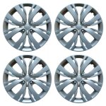 Lot de 4 enjoliveurs peugeot 208 2012 pour jantes 15 Lot de 4 enjoliveurs peugeot 208 2012 pour jantes 15
