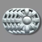 Lot de 4 enjoliveurs renault modus / clio 2004 pour jantes 15 sans logo Lot de 4 enjoliveurs renault modus / clio 2004 pour jantes 15 sans logo