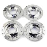 Lot de 4 enjoliveurs de roue de voiture 150 mm 101 mm pour 09. 23. 264 09. 24. 137~8689