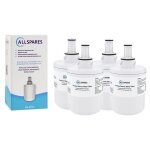 Lot de 4 filtres à eau pour réfrigérateur compatible avec samsung da29 - 00003f / da29 - 00003g / hafin2 ... Lot de 4 filtres à eau pour réfrigérateur compatible avec samsung da29 - 00003f / da29 - 00003g / hafin2 ...