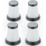 Lot de 4 filtres hepa de rechange pour aspirateur sans fil pour moosoo k12 k12 pro k13 pour genius invictus ...