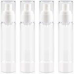 Lot de 4 flacons vaporisateurs vides portables de 50 ml pour échantillons de parfum voyages et cosmétiques ... Lot de 4 flacons vaporisateurs vides portables de 50 ml pour échantillons de parfum voyages et cosmétiques ...