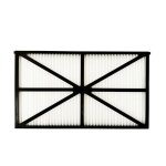 Lot de 4 panneaux filtres pour robot tiger shark - rcx70101pak2 - noir fdc