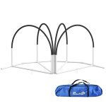 Lot de 4 pièces déquipement agility - pawhut - arceaux entrainement pour chien - avec sac de transport ... Lot de 4 pièces déquipement agility - pawhut - arceaux entrainement pour chien - avec sac de transport ...