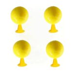Lot de 4 piges  mouches de fruits jaunes boules dinsectes collantes naturel et cologique pige  mouches ...