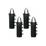 Lot de 4 poids de gazebo pour tonnelle et pavillon sac de lestage sable pour jambes tentes pare - soleil ...