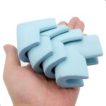 Lot de 4 protections dangle en mousse pour prot�ger les coins de la table basse - en caoutchouc souple ...