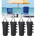 Lot de 4 sacs de sable pour tonnelle tente baldaquin poids pour les pieds sac de sable sac dext�rieur ...