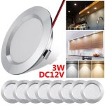 Lot de 4 spot led encastrable 12v 3w eclairage intérieur led rv boat plafond encastré pour cuisine salon ... Lot de 4 spot led encastrable 12v 3w eclairage intérieur led rv boat plafond encastré pour cuisine salon ...