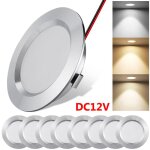 Lot de 4 spot led encastrable 12v 3w eclairage intrieur led rv boat plafond encastr pour cuisine salon ...