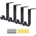Lot de 4 supports de tringle rideau de plafond simples pour tringle de 25 cm robustes noir couleurs multiples ... Lot de 4 supports de tringle rideau de plafond simples pour tringle de 25 cm robustes noir couleurs multiples ...