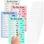 Lot de 4 tableau memo checklist - tableaux routine pour enfants adultes - réutilisable - avec 10 papiers ... Lot de 4 tableau memo checklist - tableaux routine pour enfants adultes - réutilisable - avec 10 papiers ...