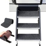 Lot de 4 tapis de marche pour camping - car pour camping - cars et camping - cars (19. 5 x 75)