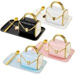 Lot de 4 tasses � caf� cr�atives et soucoupes tasse � th� en c�ramique avec cuill�re 300 ml tasse � caf� ...