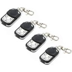 Lot de 4 t�l�commandes universelles de portail 43392 mhz compatible nice faac bft