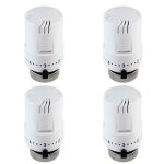 Lot de 4 t�tes thermostatique blanche th1 m30 1. 5 fluidheat