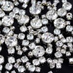 Lot de 450 ceintures en cristal strass 3 � 10 mm fond plat en verre ab strass artisanat v�tements robes ...