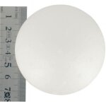 Lot de 5 boules polystyrène blanches diamètre 7 cm à décorer Lot de 5 boules polystyrène blanches diamètre 7 cm à décorer