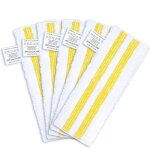 Lot de 5 chiffons en microfibre compatibles avec nettoyeur vapeur pour kärcher easyfix sc 2 sc 3 sc 4 ... Lot de 5 chiffons en microfibre compatibles avec nettoyeur vapeur pour kärcher easyfix sc 2 sc 3 sc 4 ...