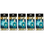 Lot de 5 d�sodorisants caribi 877 vip - parfum dambiance pour maison ou voiture
