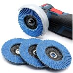 Lot de 5 disques à lamelles 76 x 10 mm - accessoires pour meuleuses à bois acier inoxydable et meuleuses ... Lot de 5 disques à lamelles 76 x 10 mm - accessoires pour meuleuses à bois acier inoxydable et meuleuses ...