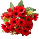 Lot de 5 fleurs artificielles dextérieur résistantes aux uv fausses fleurs ne se décolorent pas fausses ... Lot de 5 fleurs artificielles dextérieur résistantes aux uv fausses fleurs ne se décolorent pas fausses ...