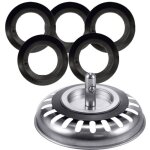 Lot de 5 joints dtanchit pour bonde de baignoire lavabo joint  lvre joint en caoutchouc pour filtre ...