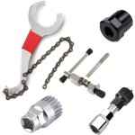 Lot de 5 kits doutils de réparation de vélo de montagne et de vélo outil de démontage de cassette de ... Lot de 5 kits doutils de réparation de vélo de montagne et de vélo outil de démontage de cassette de ...