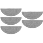 Lot de 5 lingettes de rechange en microfibre pour s8 pro ultra - accessoires daspirateur robot Lot de 5 lingettes de rechange en microfibre pour s8 pro ultra - accessoires daspirateur robot