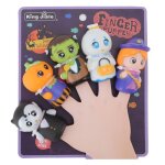 Lot de 5 marionnettes à doigts pour halloween dessin animé pour enfants mignonnes pour fête dhalloween ... Lot de 5 marionnettes à doigts pour halloween dessin animé pour enfants mignonnes pour fête dhalloween ...