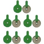 Lot de 5 paires de plaquettes de frein lgres silencieuses et rsistantes aux rayures pour trottinette ...