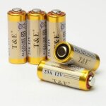 Lot de 5 pile alcaline 23a 12v pour tlcommande date premption 2025