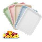 Lot de 5 plateaux rectangulaires caf salle  manger 305 x 23 x 45 cm