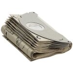 Lot de 5 sachets filtres papiers pour aspirateurs krcher a 2120 / 3001 / 2501 / 2601 / wd 2500