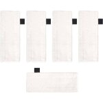 Lot de 5 serpill�res en microfibre pour nettoyeurs vapeur karcher easyfix sc2 sc3 sc4 sc5 accessoires ...