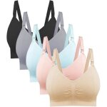 Lot de 5 soutien - gorge allaitement femme maternit brassire dallaitement
