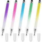 Lot de 5 stylets pour tablette tactile stylet tactile haute sensibilit� 2 en 1 pour t�l�phone portable ...