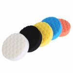 Lot de 5 tampons de polissage 125 mm / 5 pouces kit de polissage en �ponge pour carrosserie de voiture ...