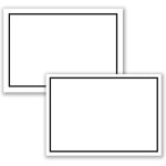 Lot de 50 cartes de condoléances format a6 + enveloppes de condoléances au format c6 avec cadre noir ... Lot de 50 cartes de condoléances format a6 + enveloppes de condoléances au format c6 avec cadre noir ...