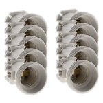 Lot de 50 douilles de chantier e27 sans bague - zenitech