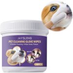 Lot de 50 lingettes dentaires pour chien