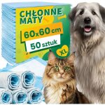 Lot de 50 serviettes hyginiques pour chiens et chats. tapis absorbants pour lapprentissage de la propret ...