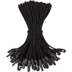 Lot de 50 tendeurs lastiques avec crochets tendeurs en caoutchouc avec crochets pour bche de piscine ...