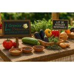Lot de 500 graines � semer - le grenier dabondance - potager ratatouille - 7 sachets individuels
