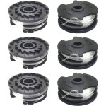 Lot de 6 bobines de fil de rechange pour coupe - bordure lidl parkside prta 20 - li a1 b2 c3 prt 550 ... Lot de 6 bobines de fil de rechange pour coupe - bordure lidl parkside prta 20 - li a1 b2 c3 prt 550 ...