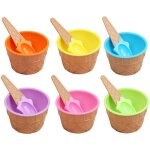 Lot de 6 bols � glace pour enfants coupe � glace bol pour couples cadeaux dessert label